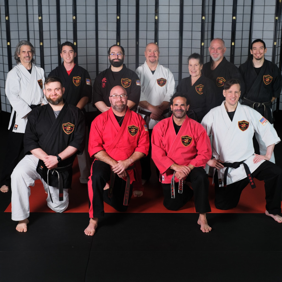 ITA instructor team at Mercer Island martial arts school. Open daily for kids martial arts classes, martial arts for teens, and adult martial arts classes. Programs include karate near me, kung fu classes, jiu jitsu near me, kickboxing classes, and women’s self-defense near me. Family martial arts programs focus on confidence, discipline, fitness, and respect.